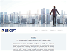 Tablet Screenshot of bisoft.com.mx